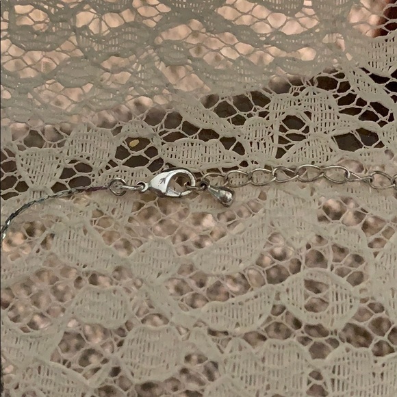 ESTATE JEWELRY Necklace silver plated - Picture 5 of 6